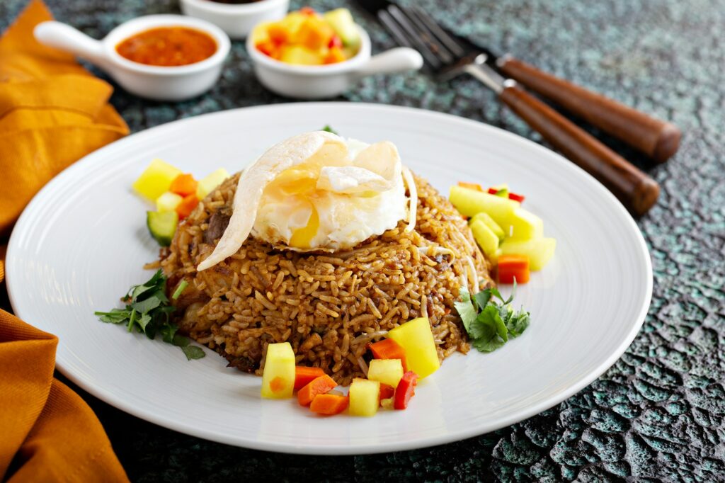 Nasi goreng, indonesian fried rice